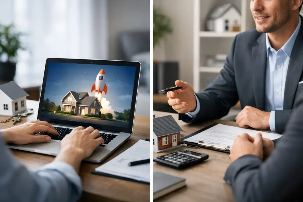 Rocket Mortgage vs Mortgage Broker for Investors
